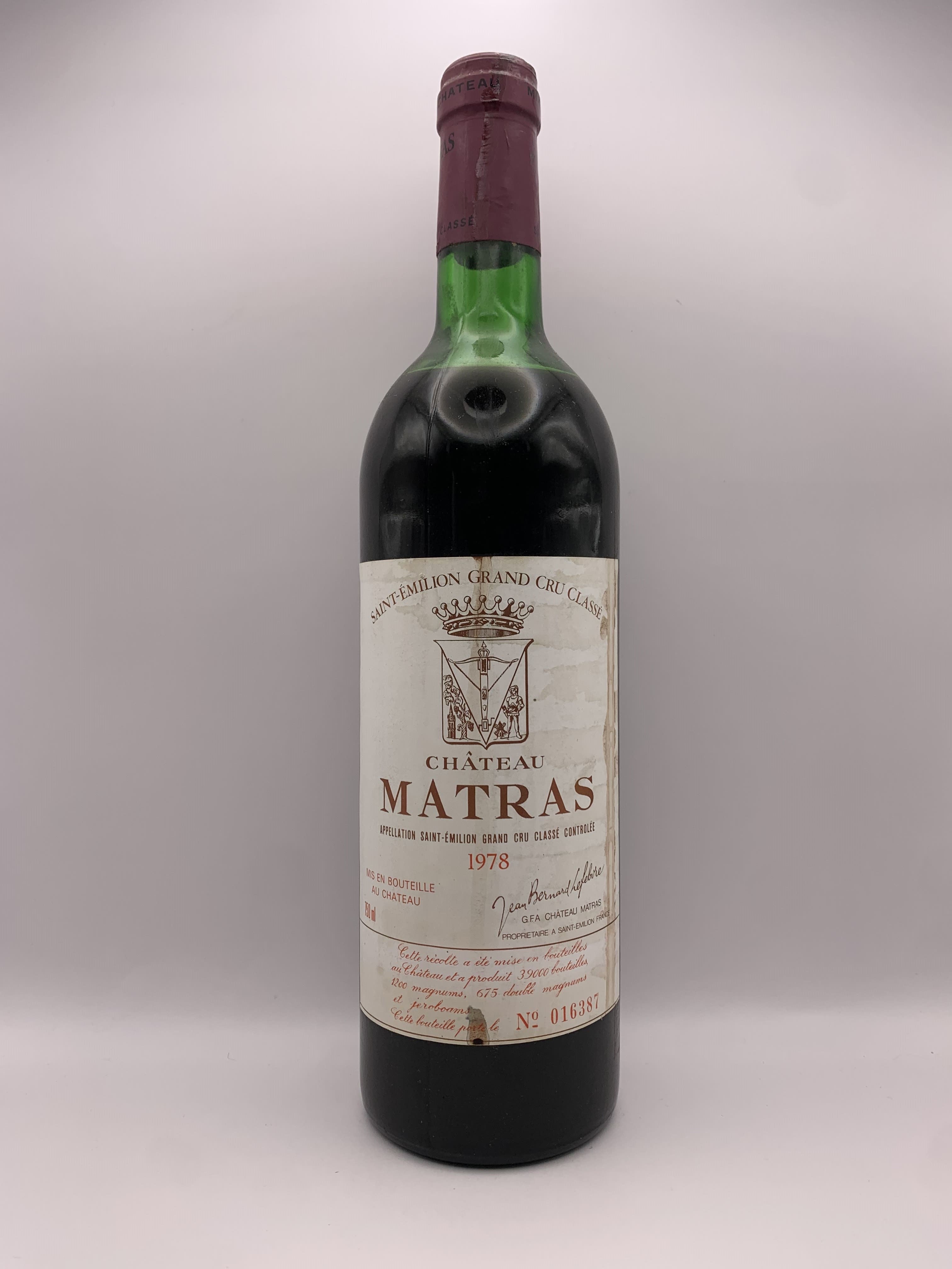 Chateau Canteloup 1964 Saint-Estephe