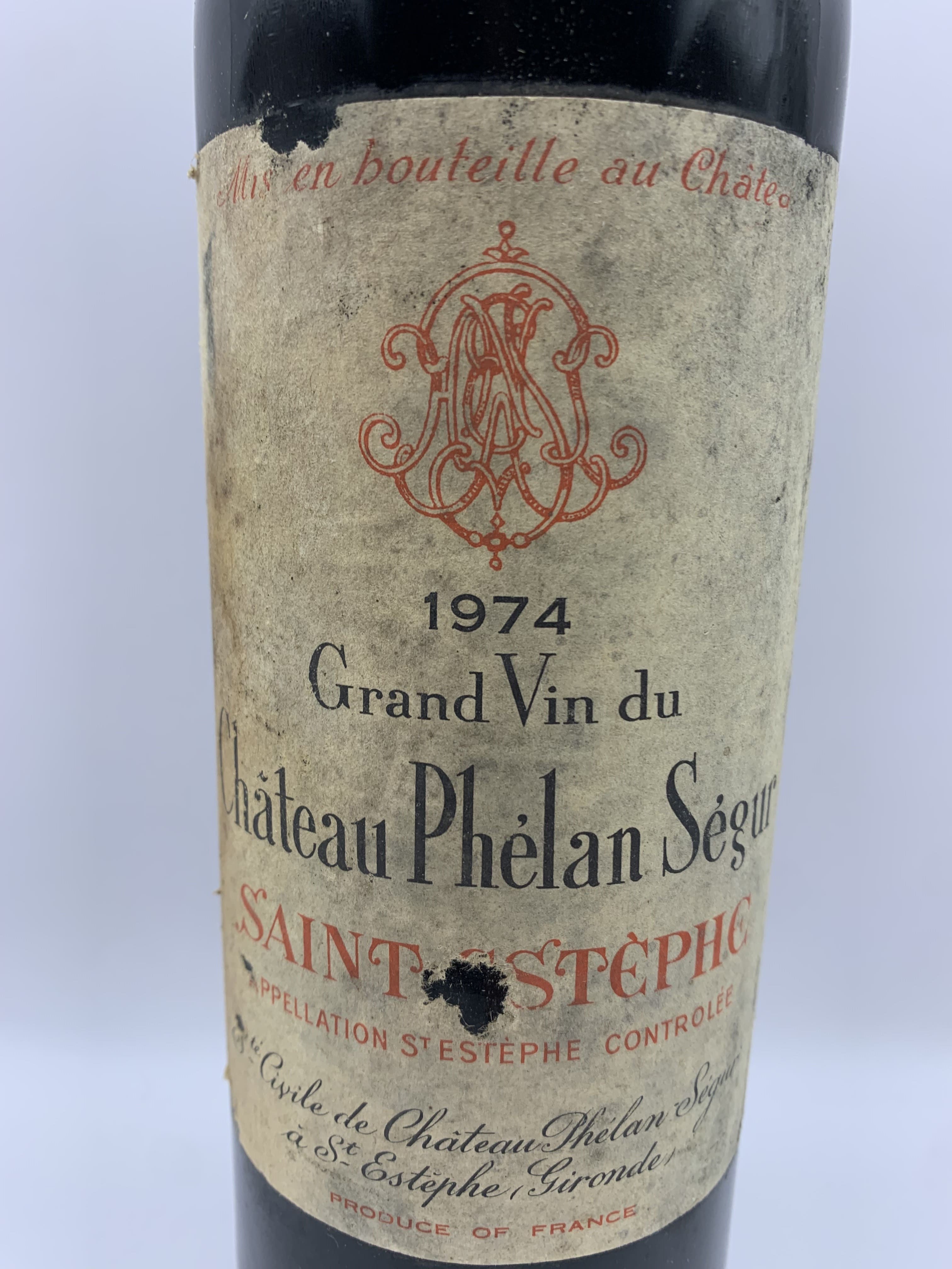 Chateau Canteloup 1964 Saint-Estephe