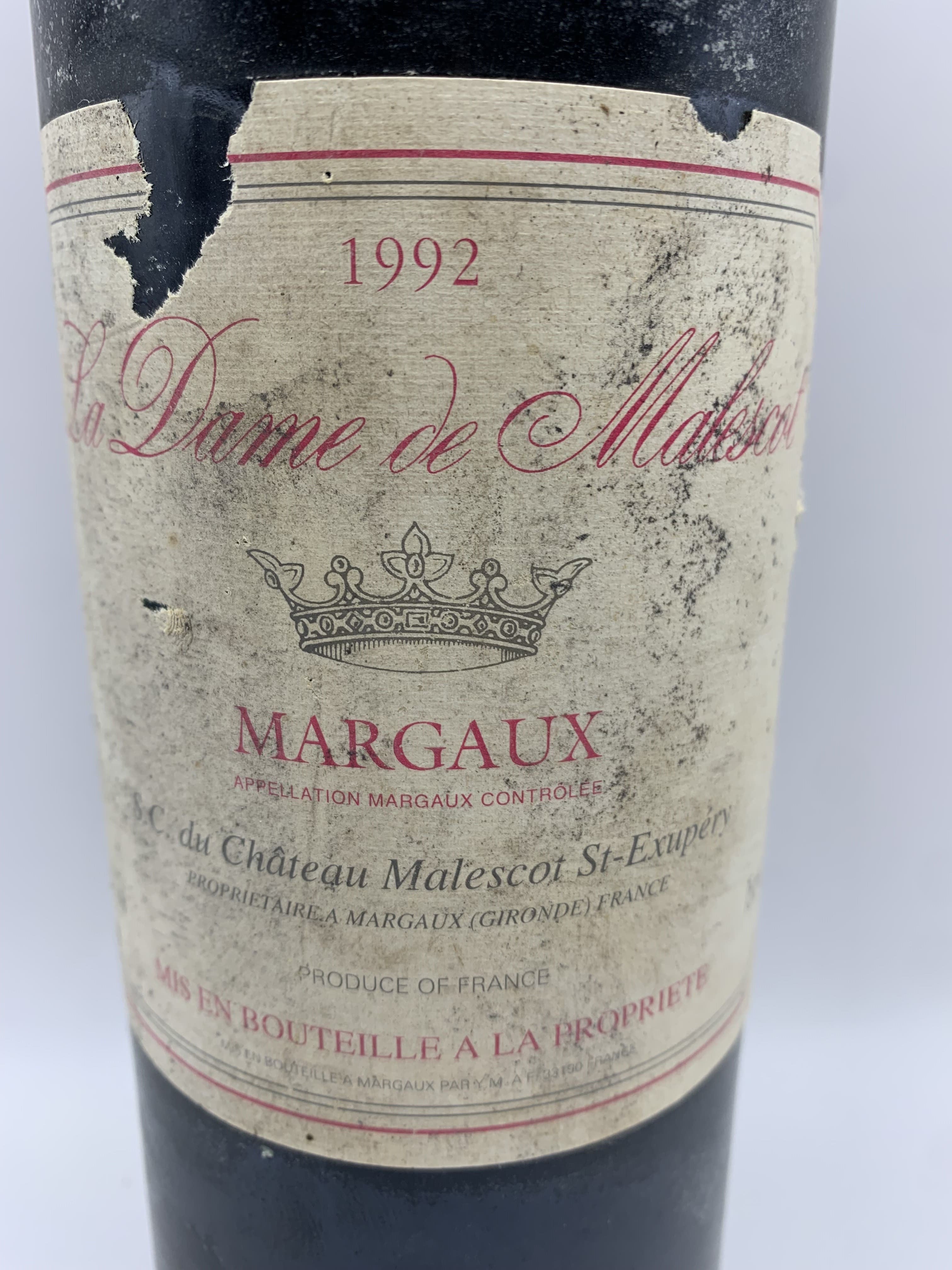 La Dame de Malescot 1992