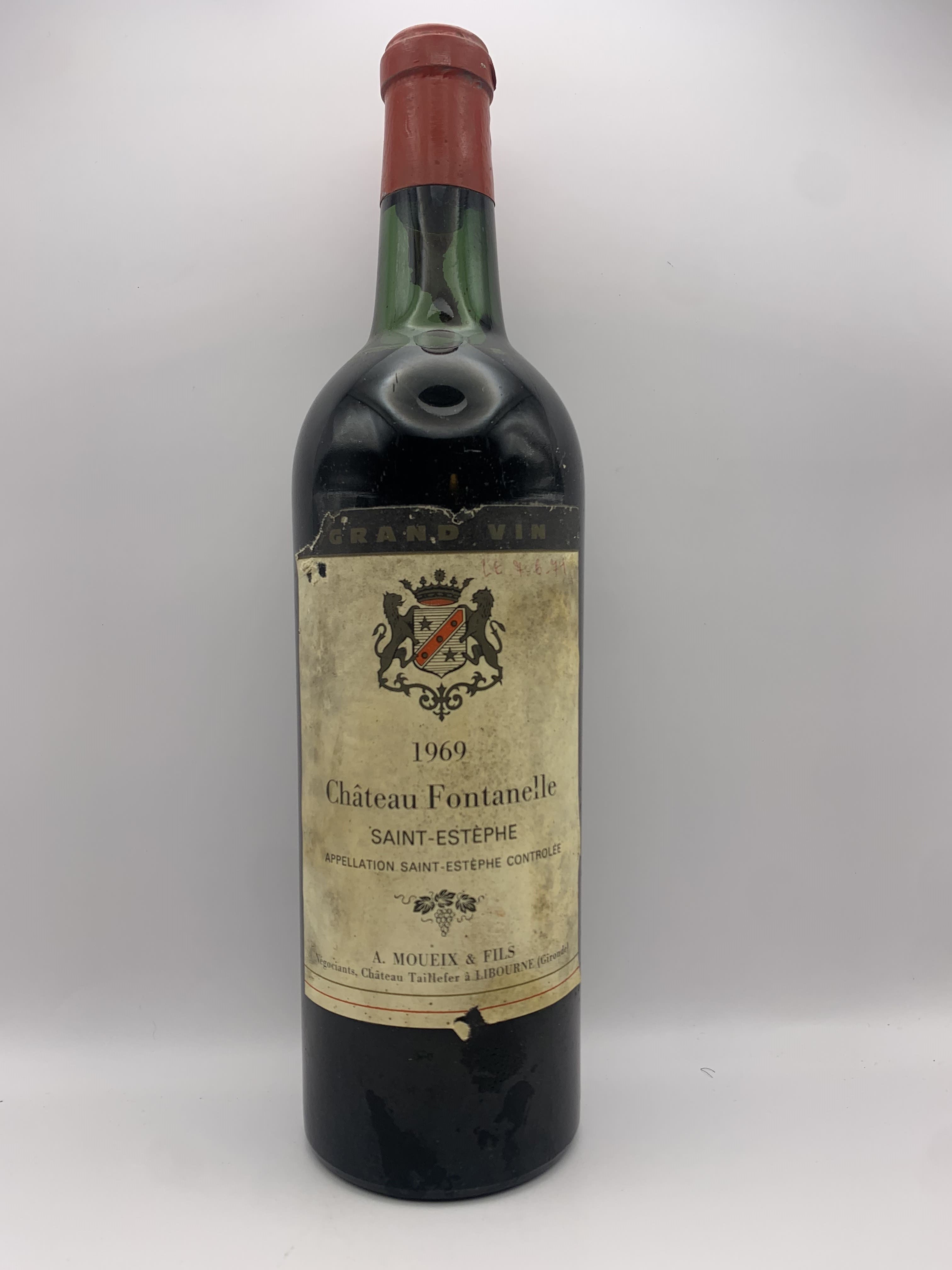 Chateau Canteloup 1964 Saint-Estephe