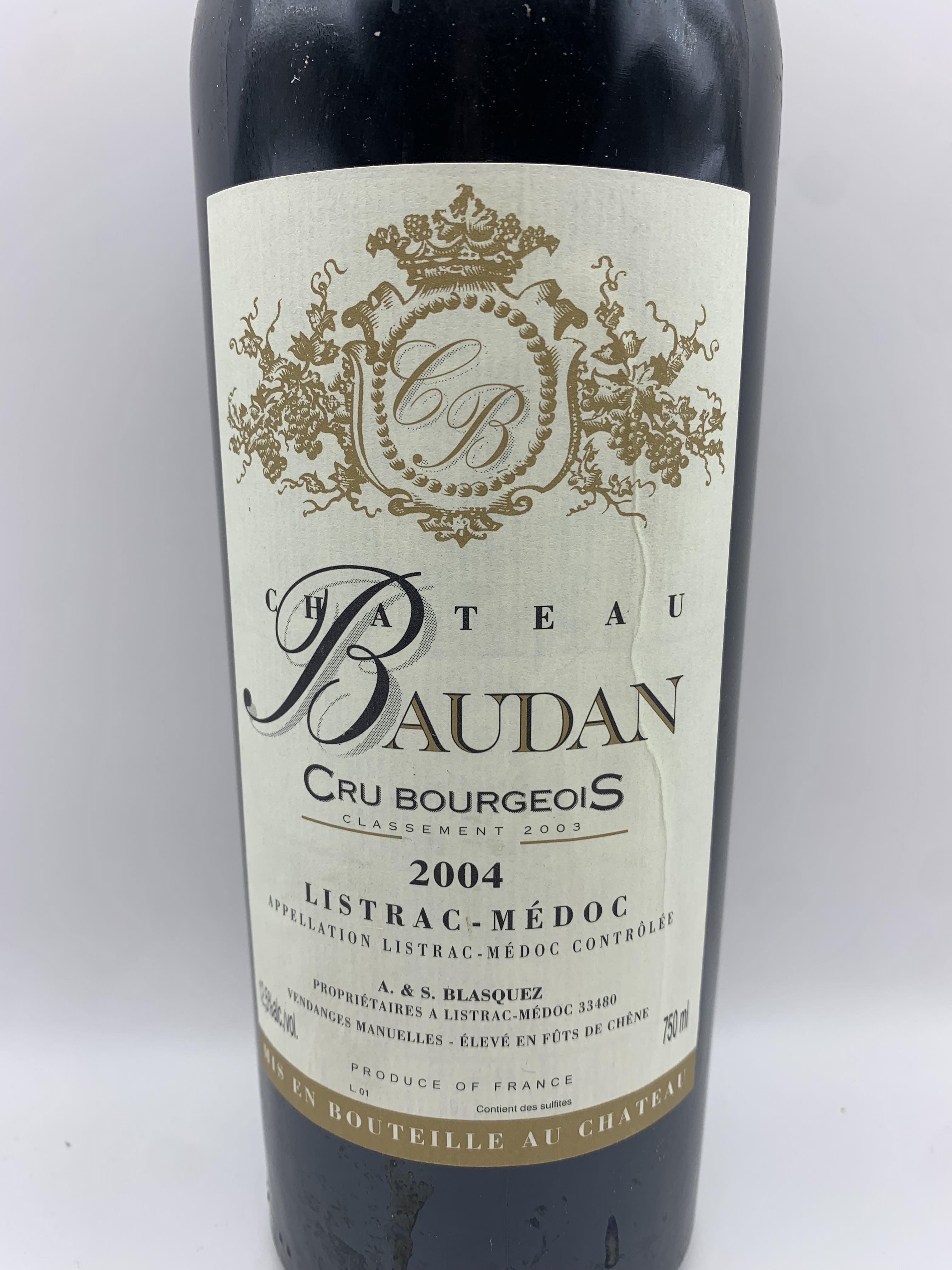 Chateau Canteloup 1964 Saint-Estephe