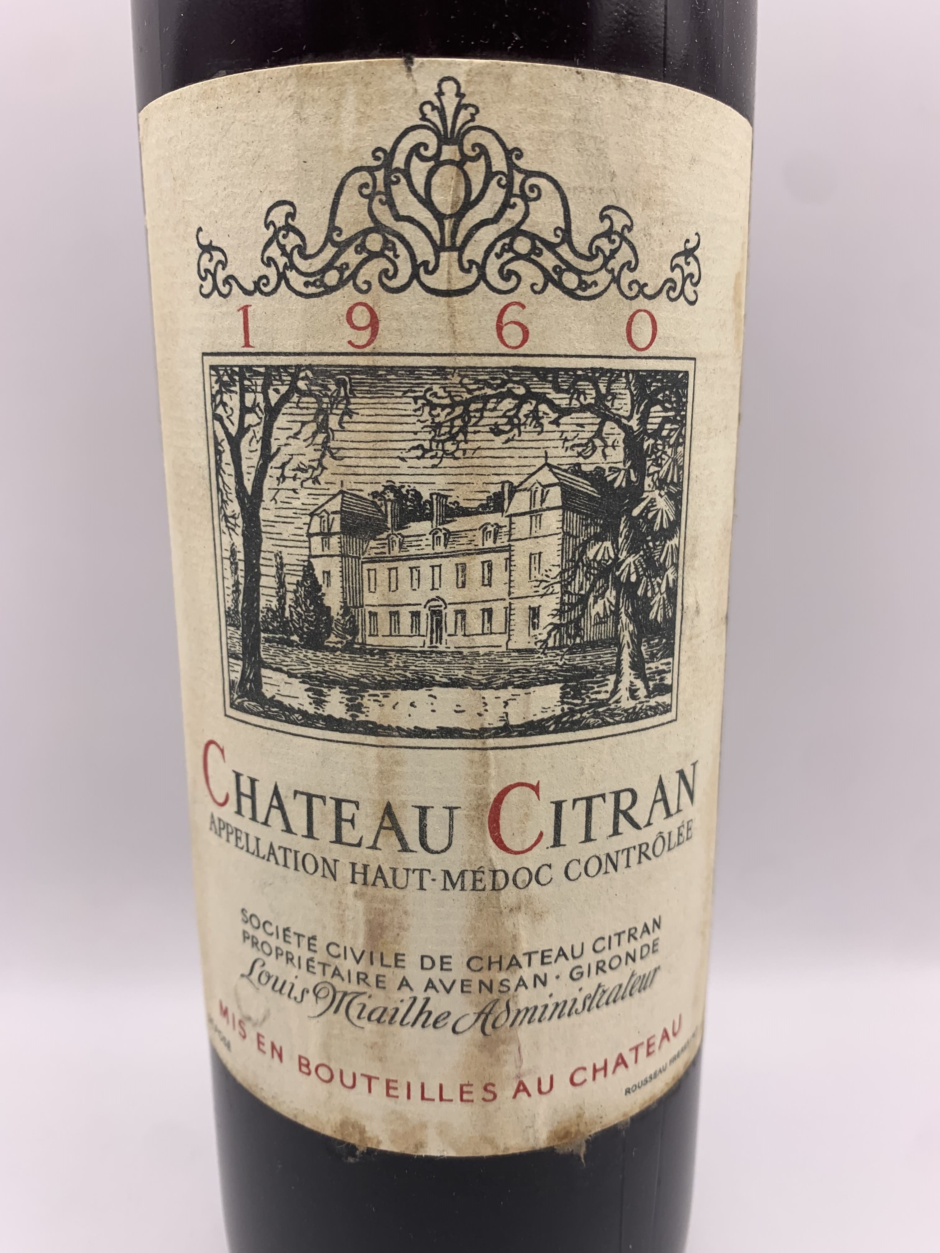 Chateau Canteloup 1964 Saint-Estephe