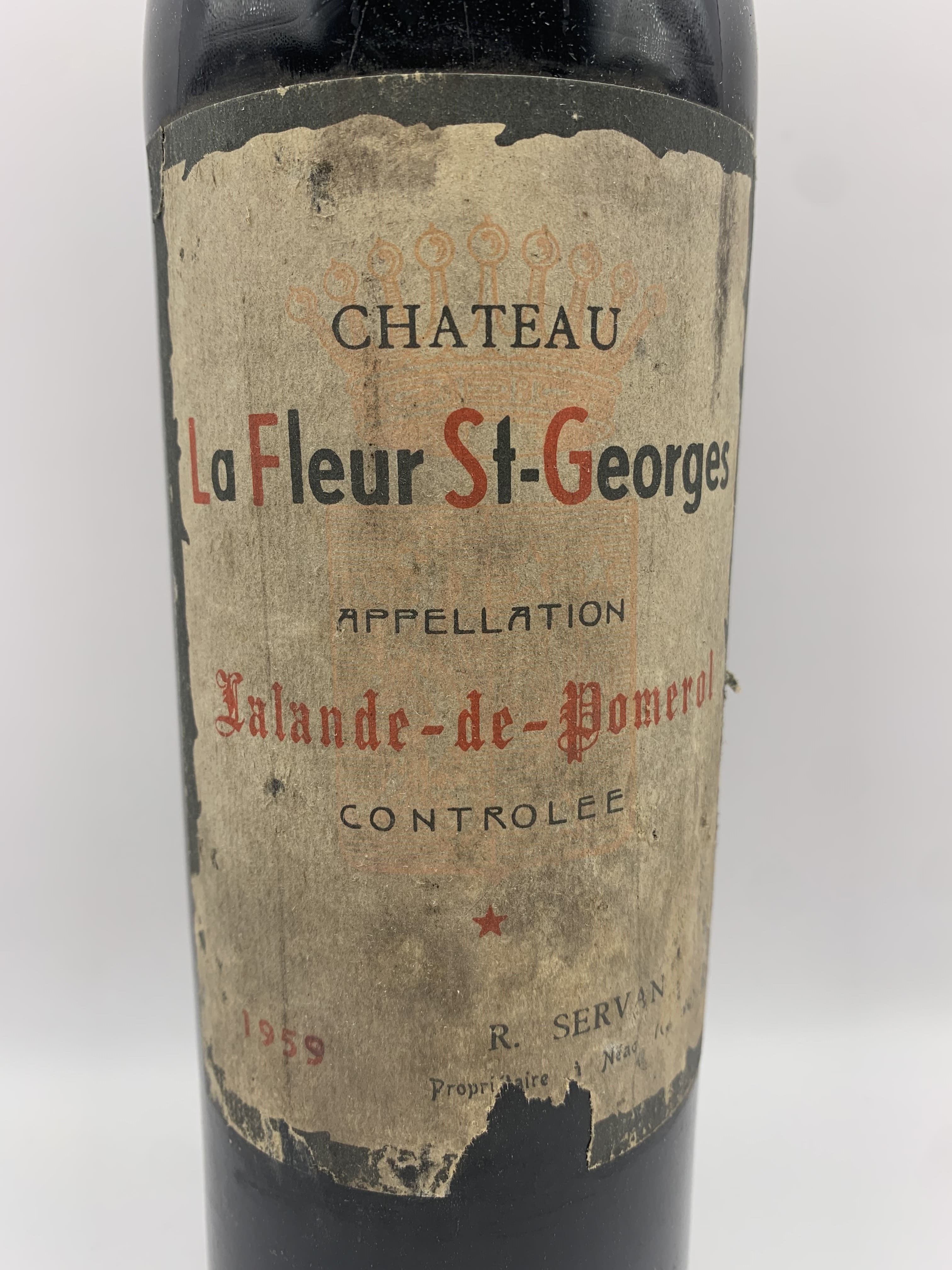 Château La Fleur St Georges 1959