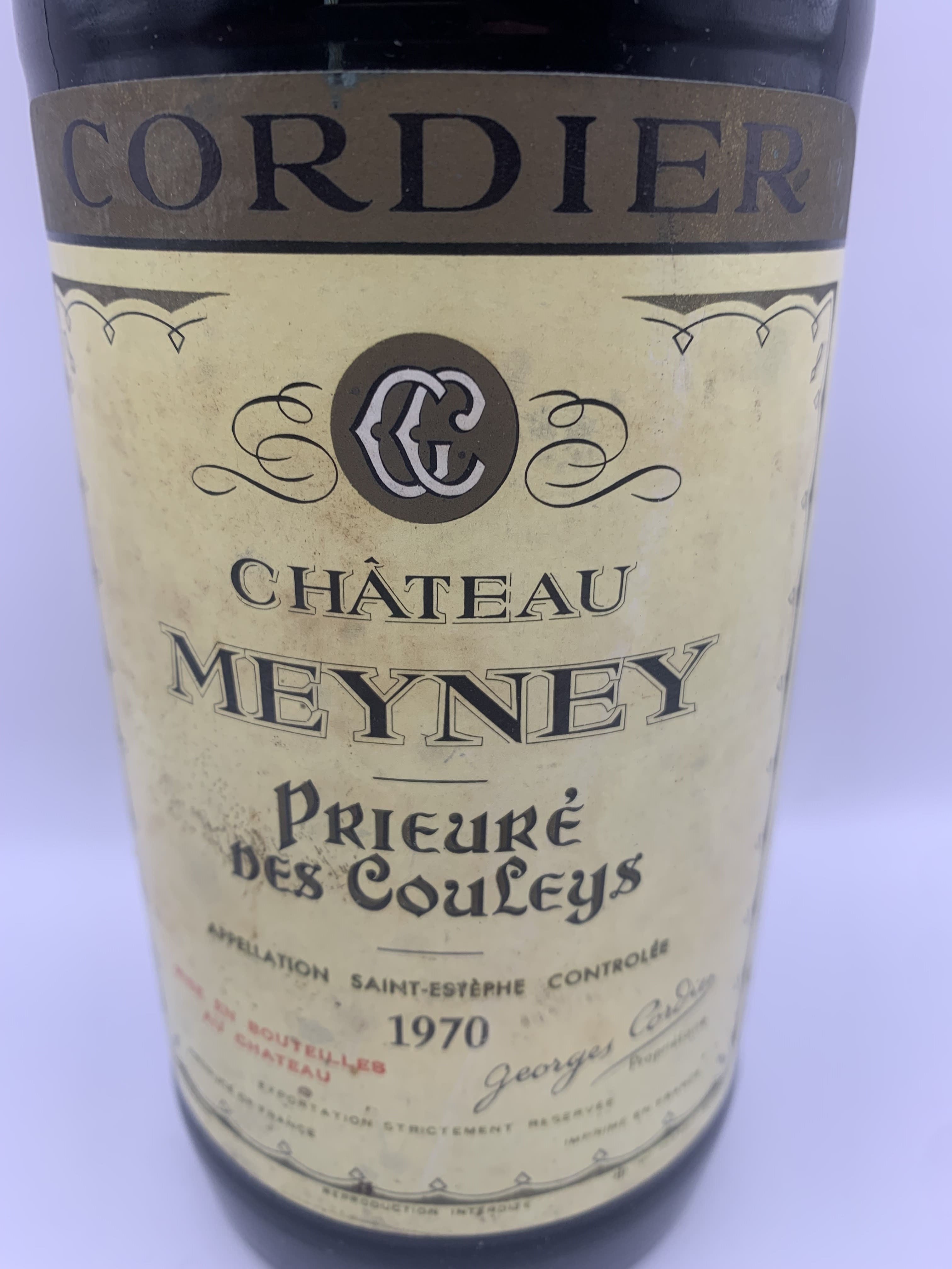 Chateau Canteloup 1964 Saint-Estephe