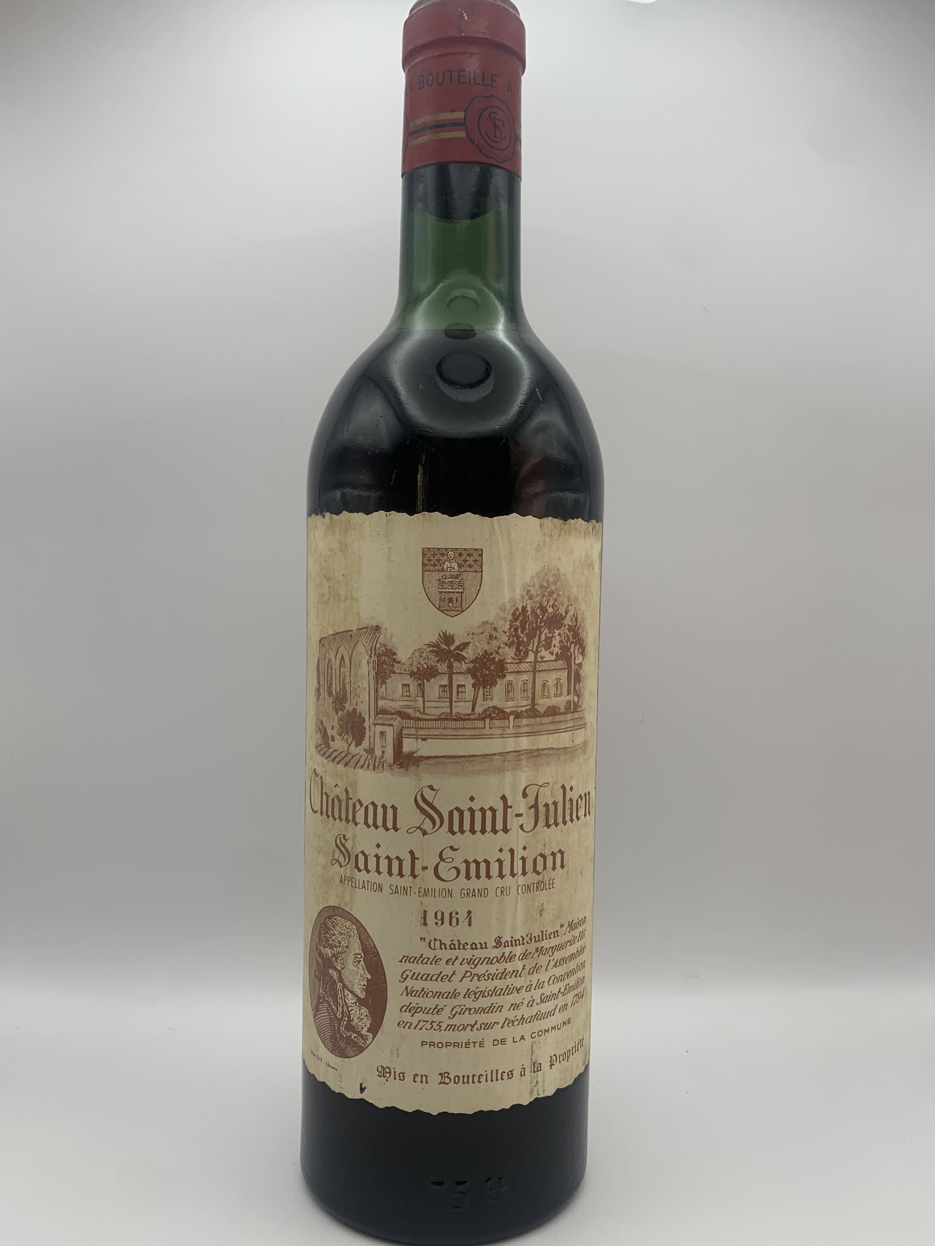 Chateau Canteloup 1964 Saint-Estephe