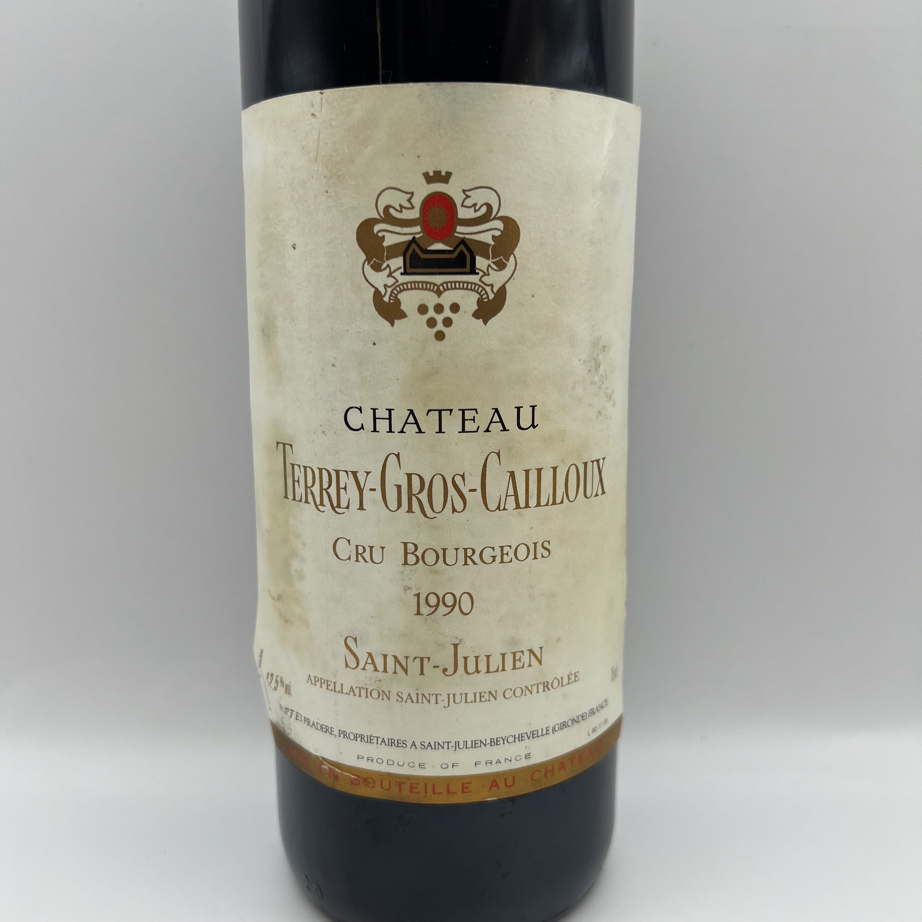 Château Terrey-Gros-Cailloux 1990 Cru Bourgeois Saint-Julien