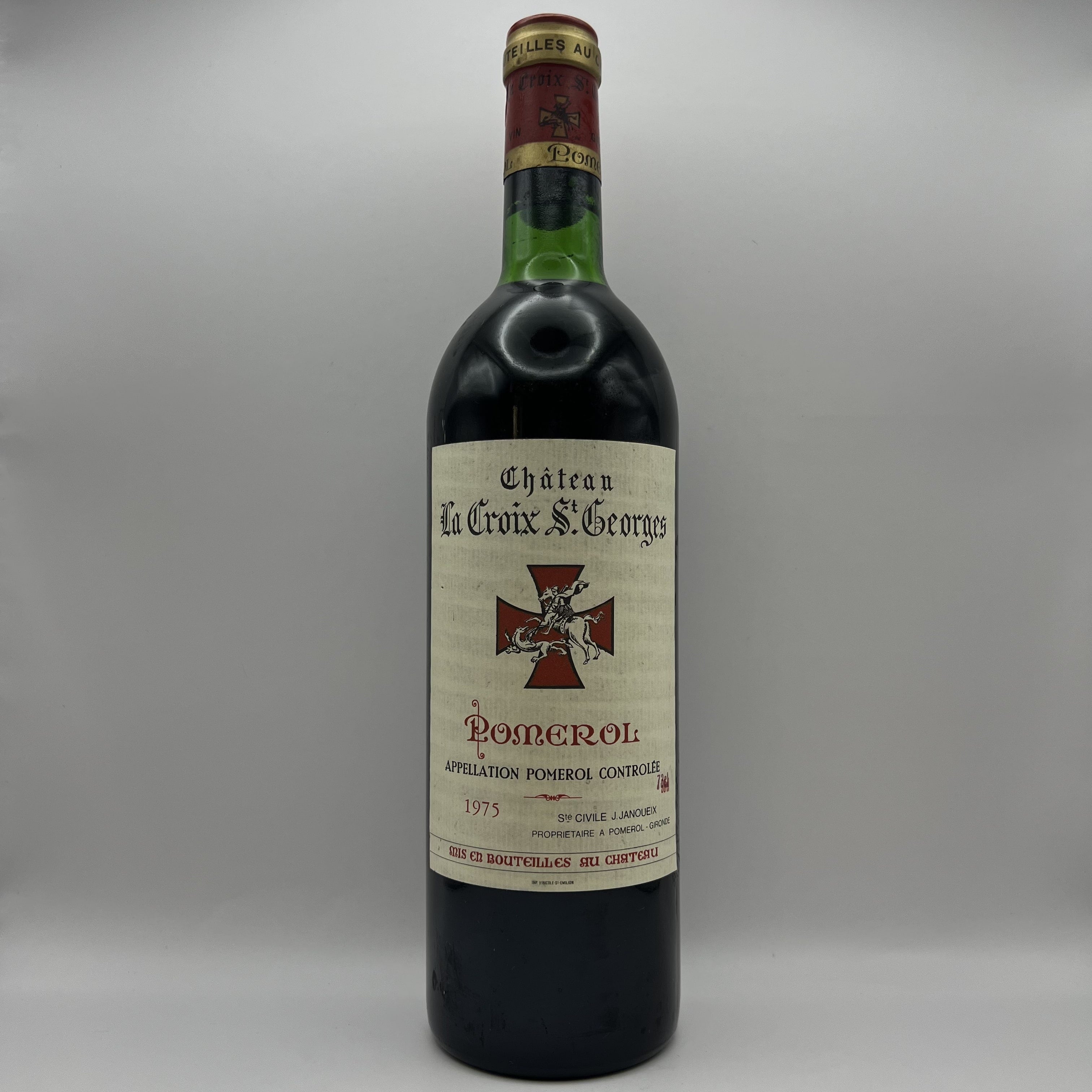 Chateau La Croix St Georges 1975 Pomerol