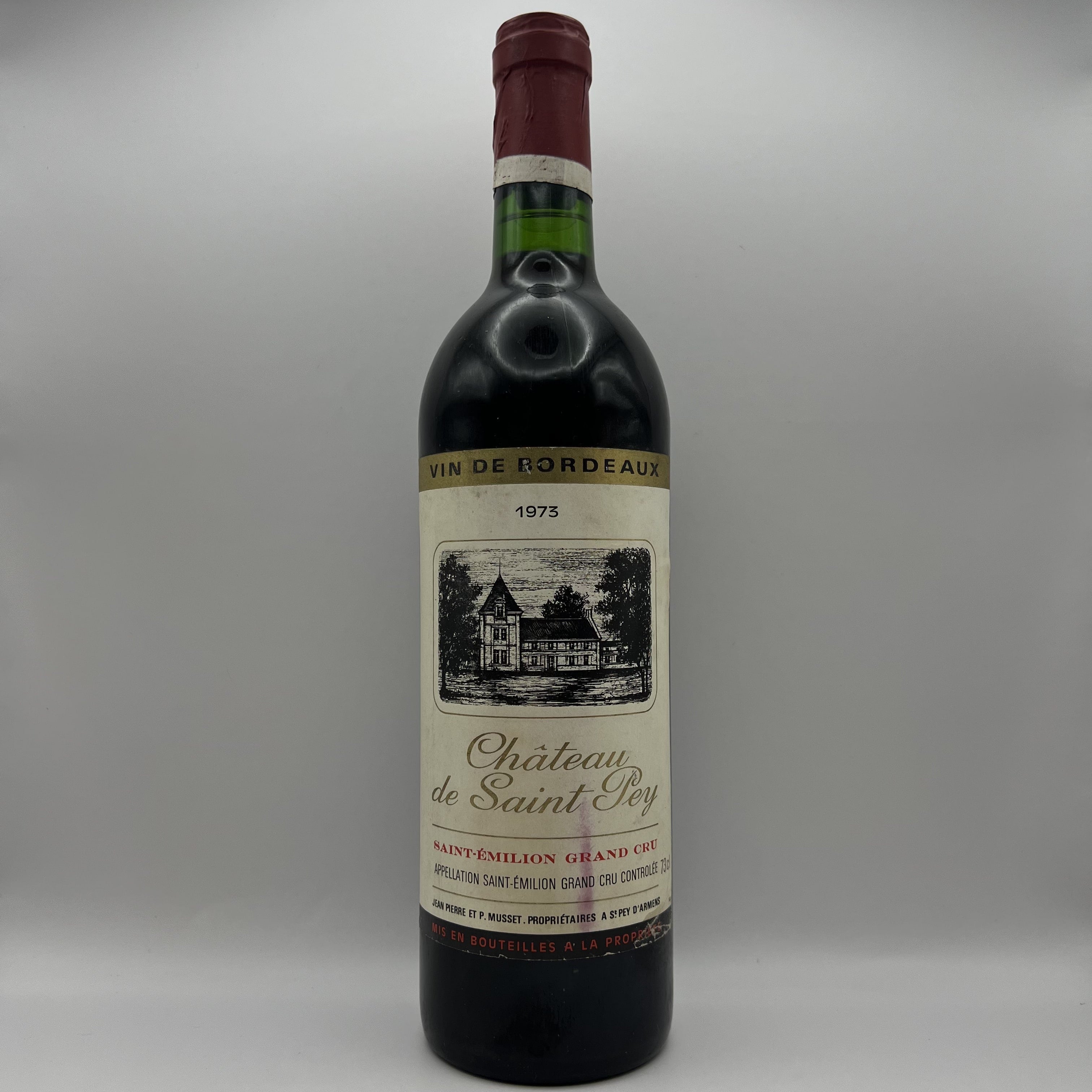 Château de Saint Pey 1973 Saint Emilion Grand Cru