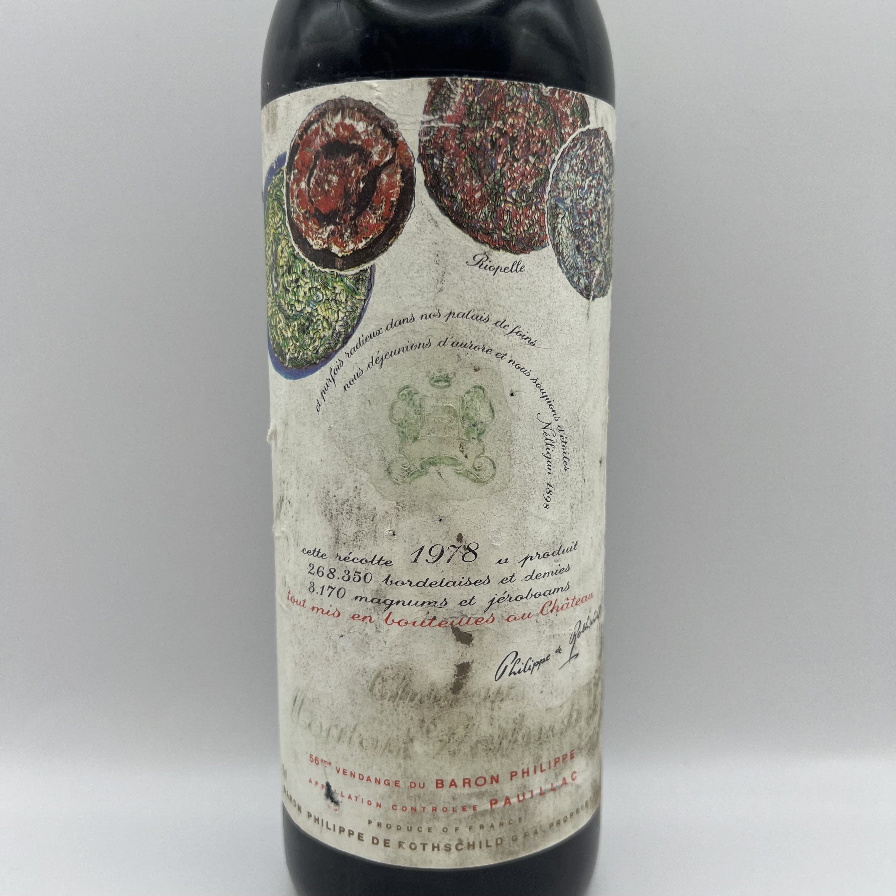 Château Mouton Rothschild 1978 1er Cru Classé