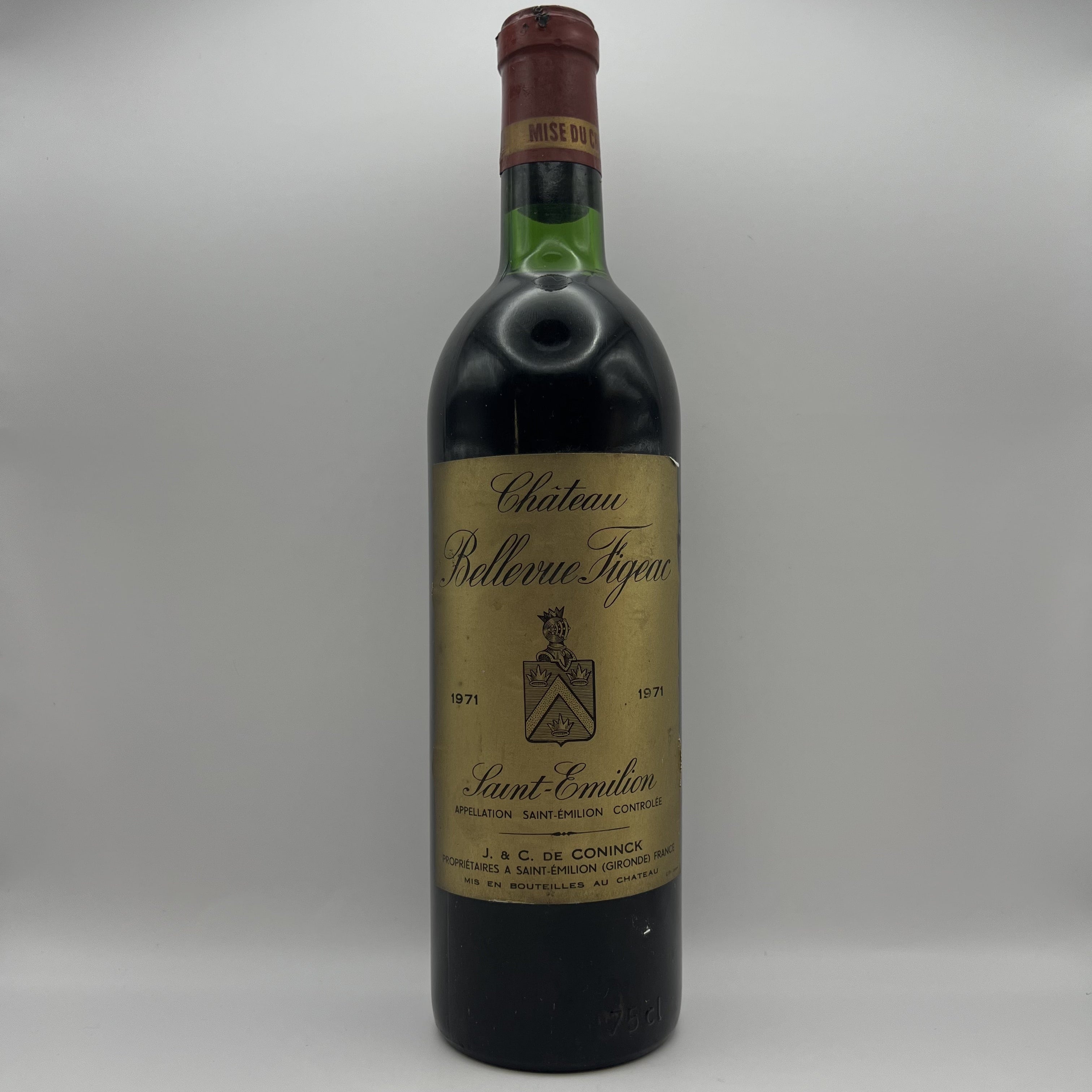 Chateau Bellevue Figeac 1971 Saint Emilion