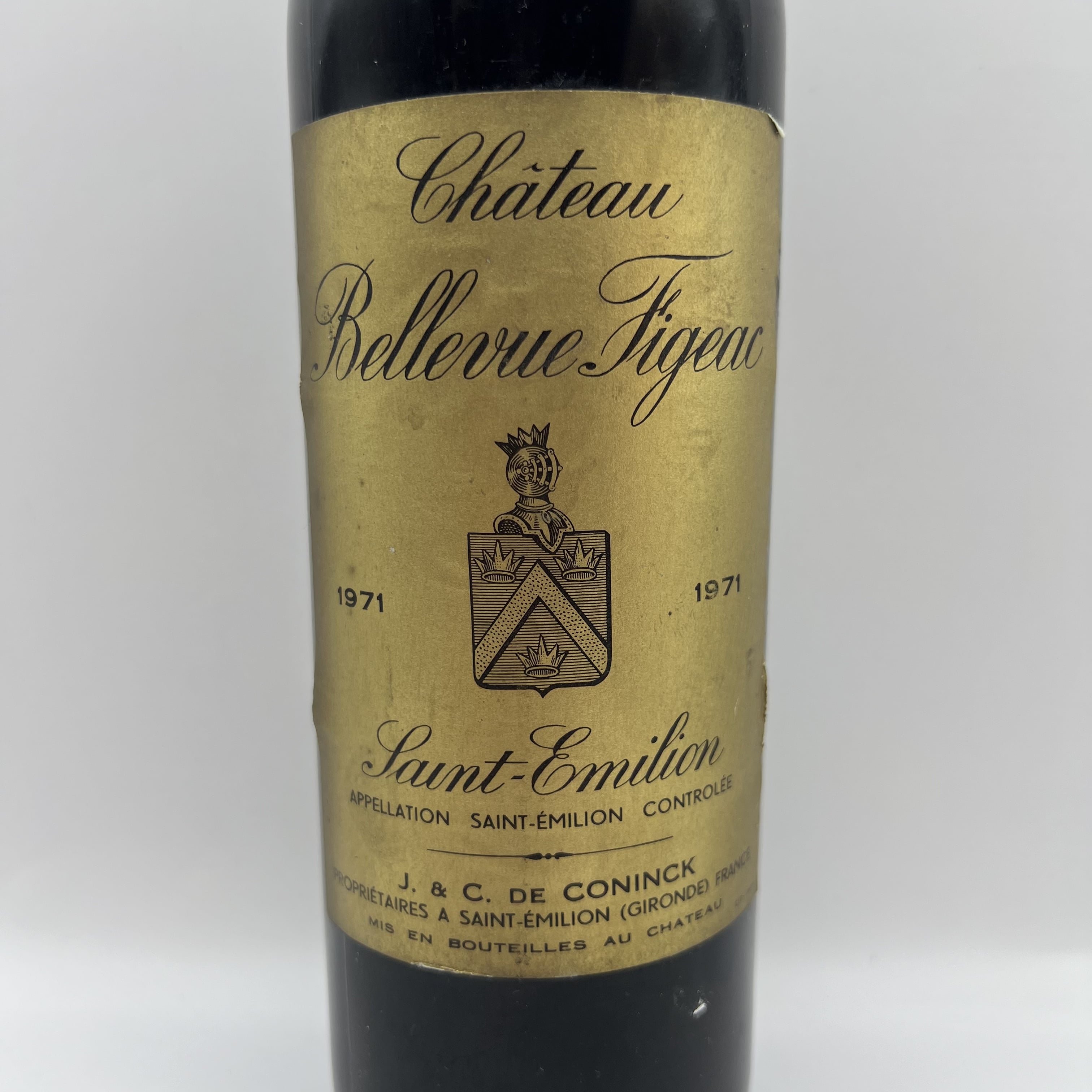 Chateau Bellevue Figeac 1971 Saint Emilion