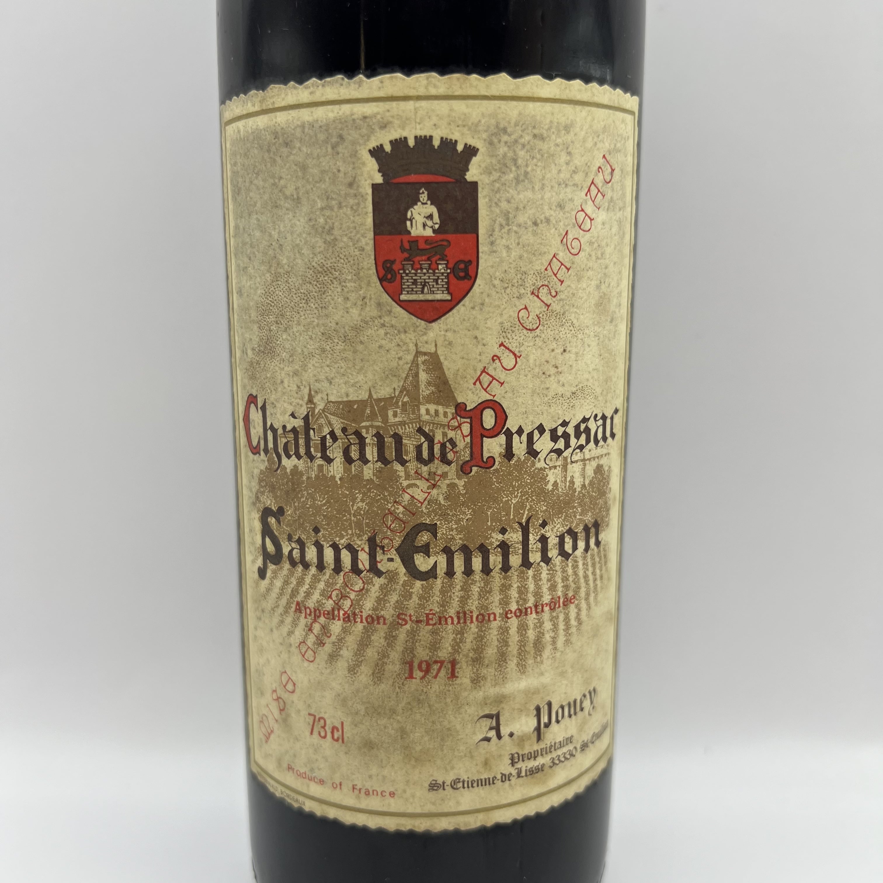 Chateau De Pressac 1971 Saint-Emilion