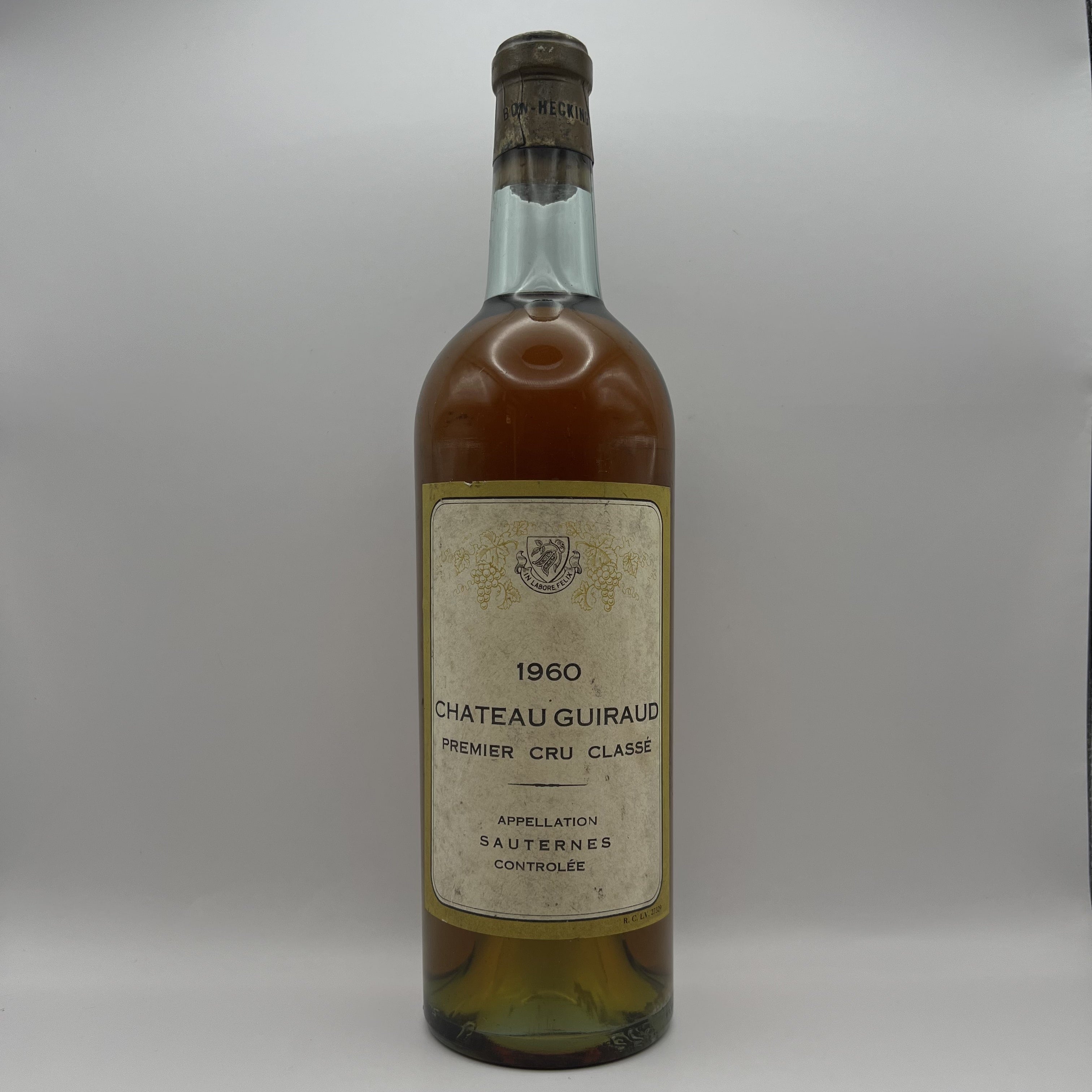 Château Guiraud 1960 Sauternes Premier Cru Classé