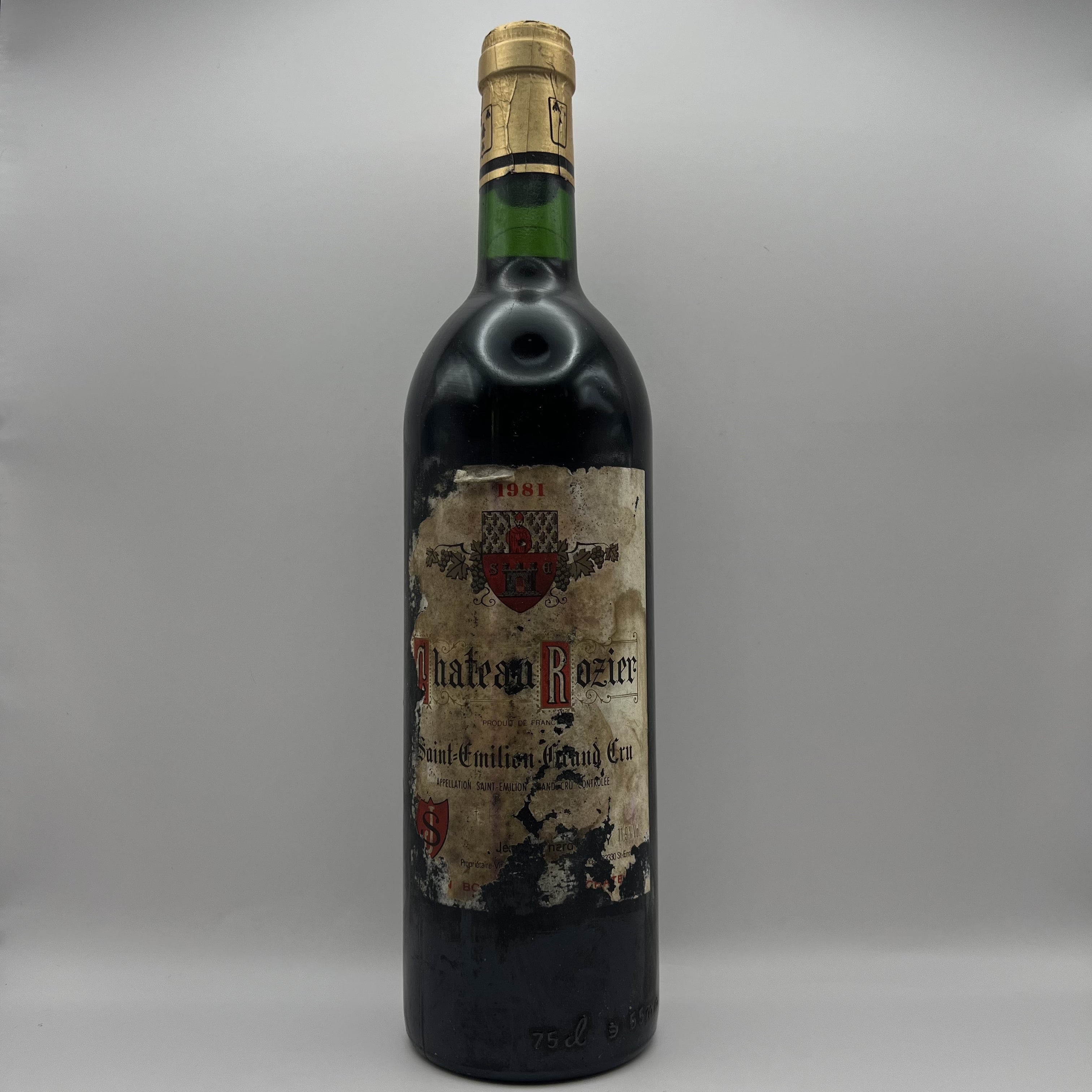 Château Rozier 1981 Saint-Emilion Grand Cru