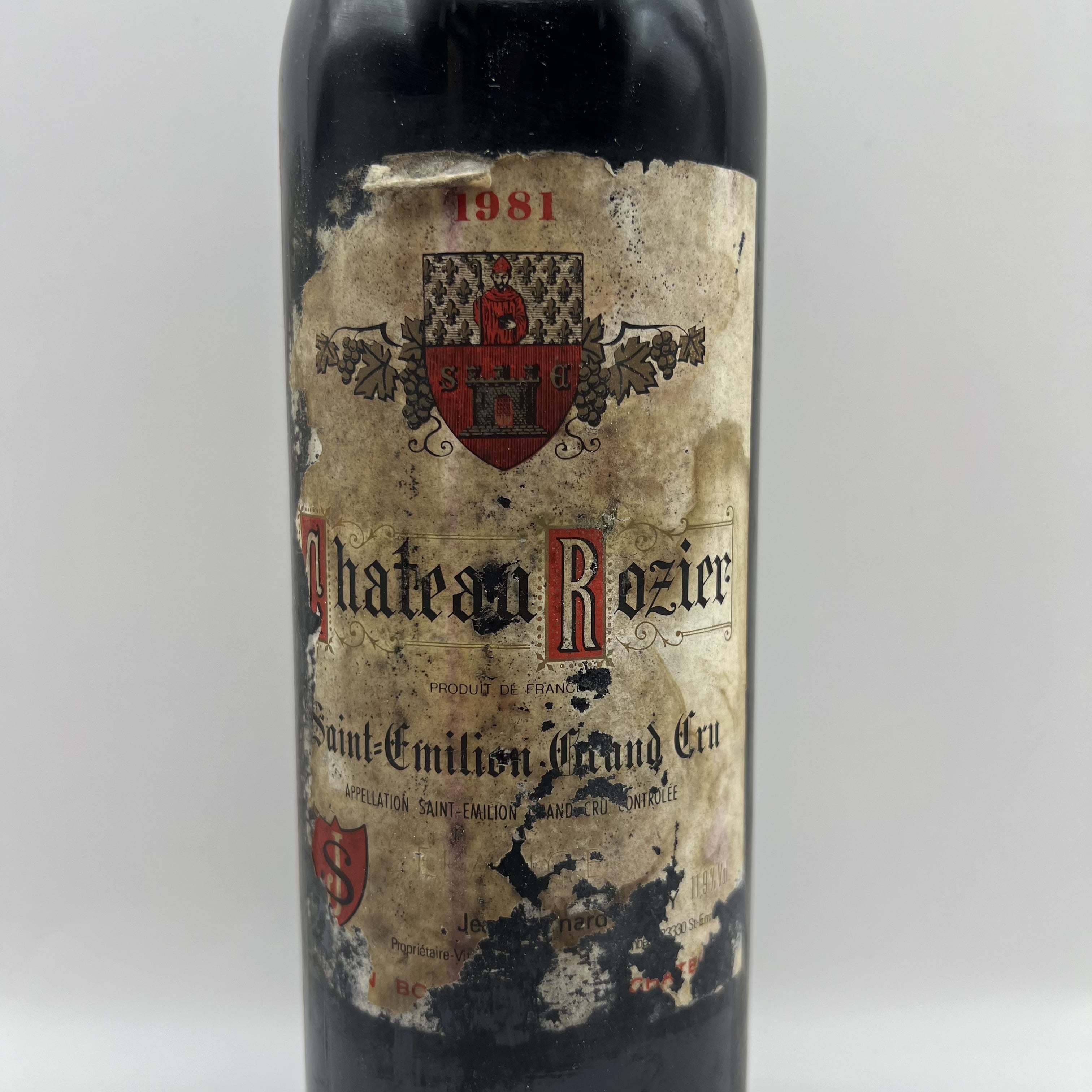 Château Rozier 1981 Saint-Emilion Grand Cru