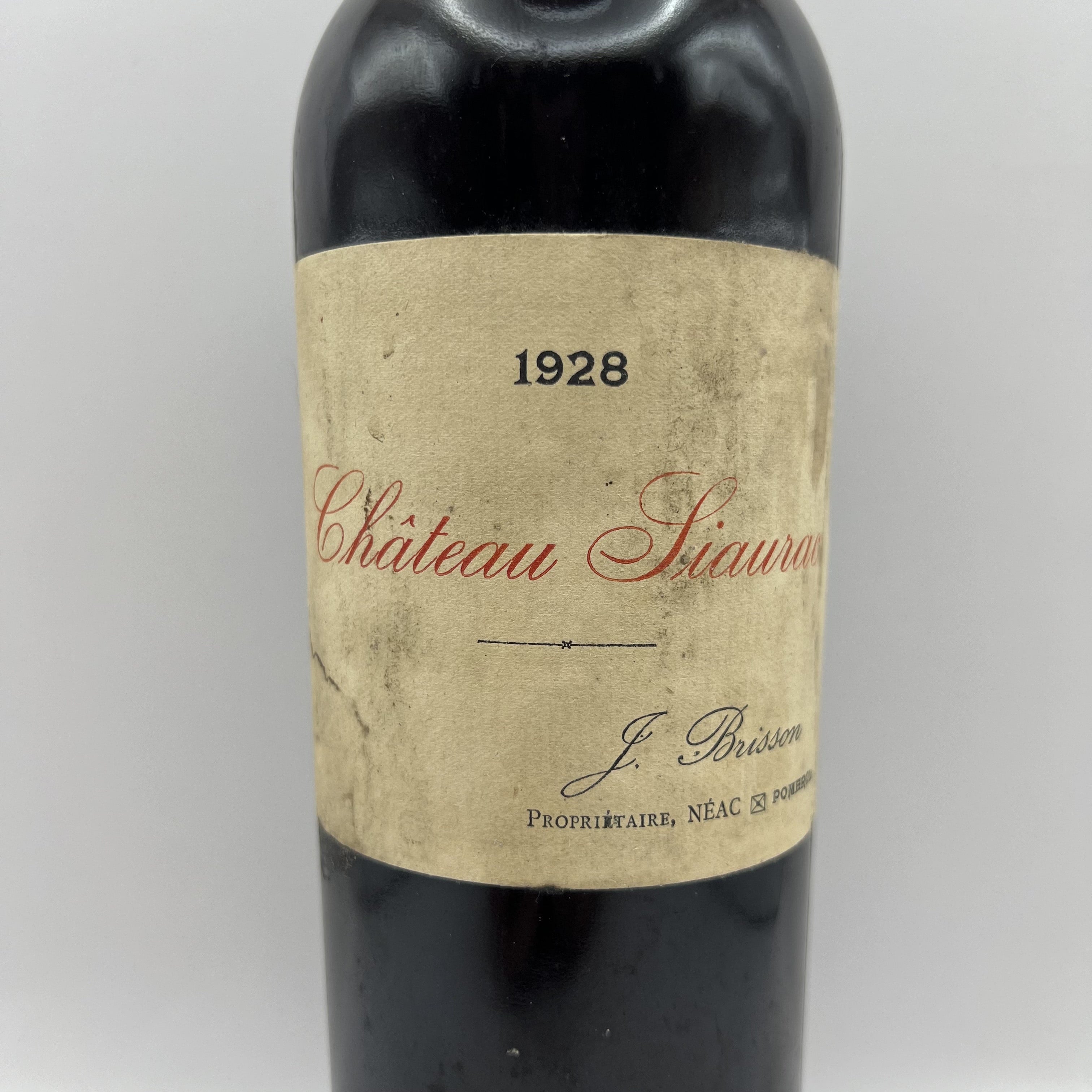 Château Siaurac 1928 Pomerol